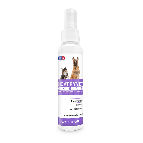 Cicatryvet Spray 100 mL ( Cicatrizante para perros y gatos )